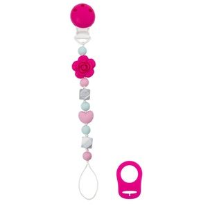 Kushies Silibeads Pacifier Clip